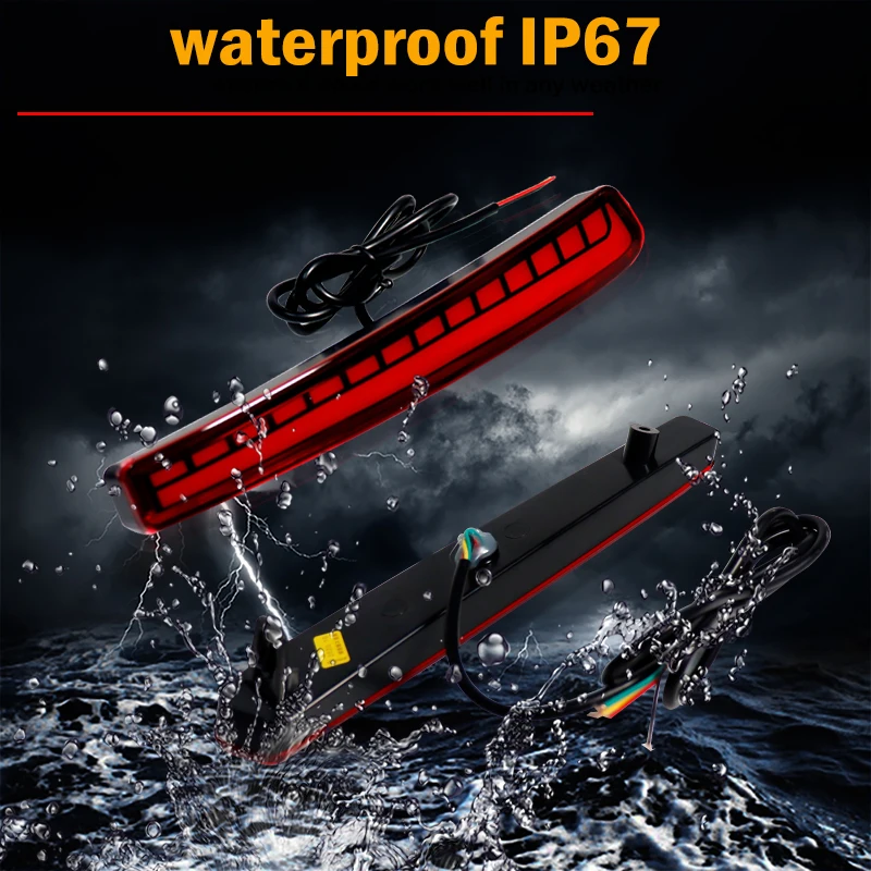 IJDM заднего бампера светильник для Защитные чехлы сидений сшитые специально Toyota