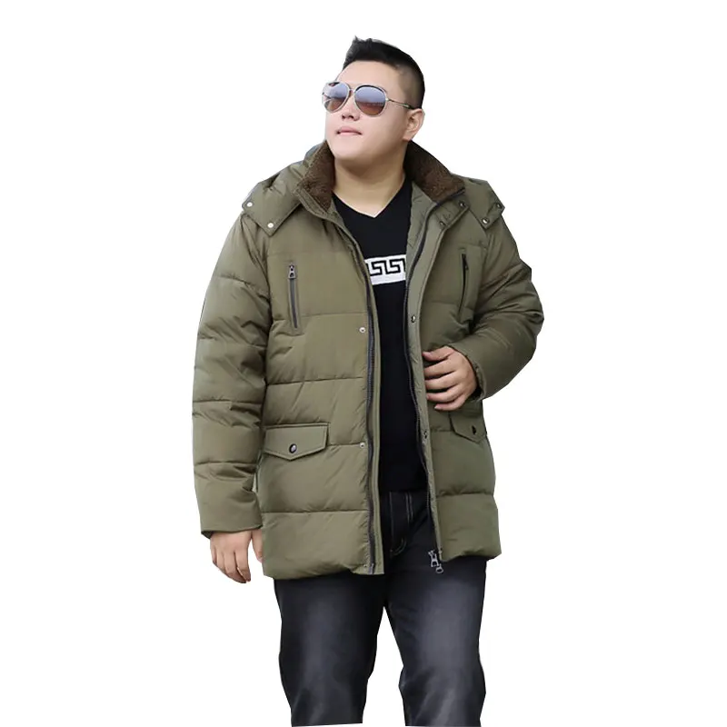 Новинка 2019 зимняя парка хлопковая куртка мужское теплое пальто модная