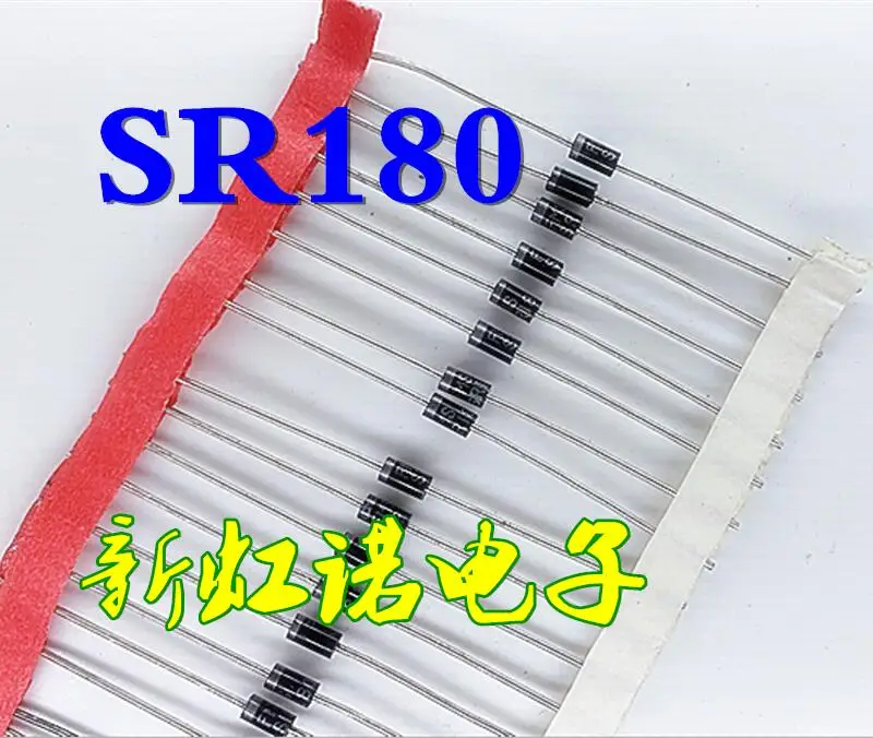 5 шт./партия, новые оригинальные ДИОДЫ 1 A80v SR180 Schottky DO-41, Триод интегральной схемы