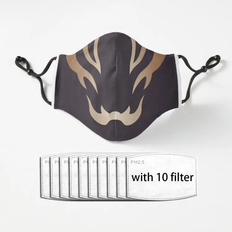 

Маска KDA, противопылевая ветрозащитная многоразовая маска, женская маска