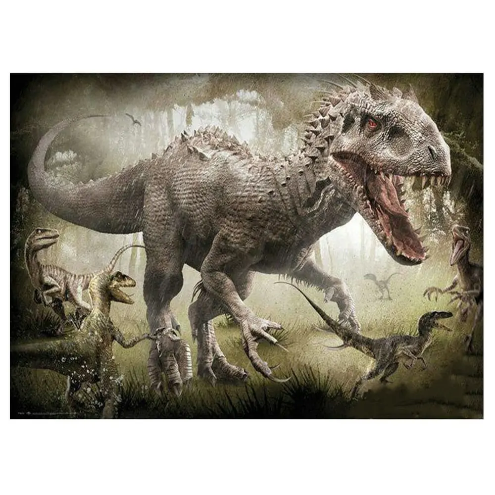 Алмазная 5D картина сделай сам вышивка крестиком Тираннозавр Рекс полноразмерная