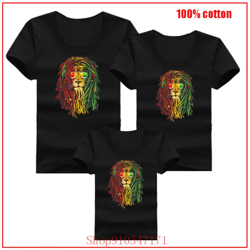 Rasta Vibe Лев мама и дочь детская одежда для девочек платье семейная мамы дочки