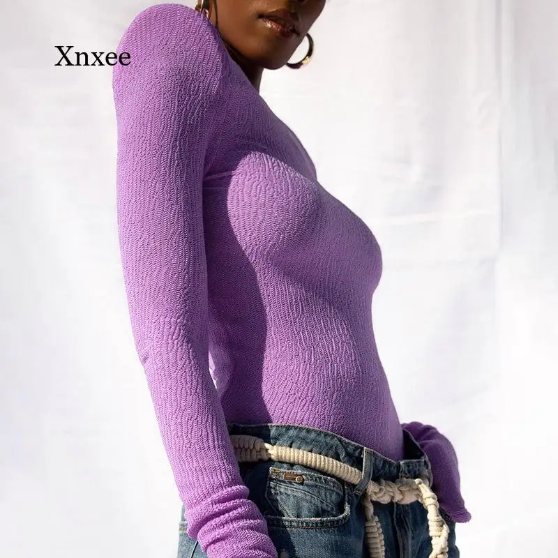 

Женская футболка с длинным рукавом и круглым вырезом, на осень