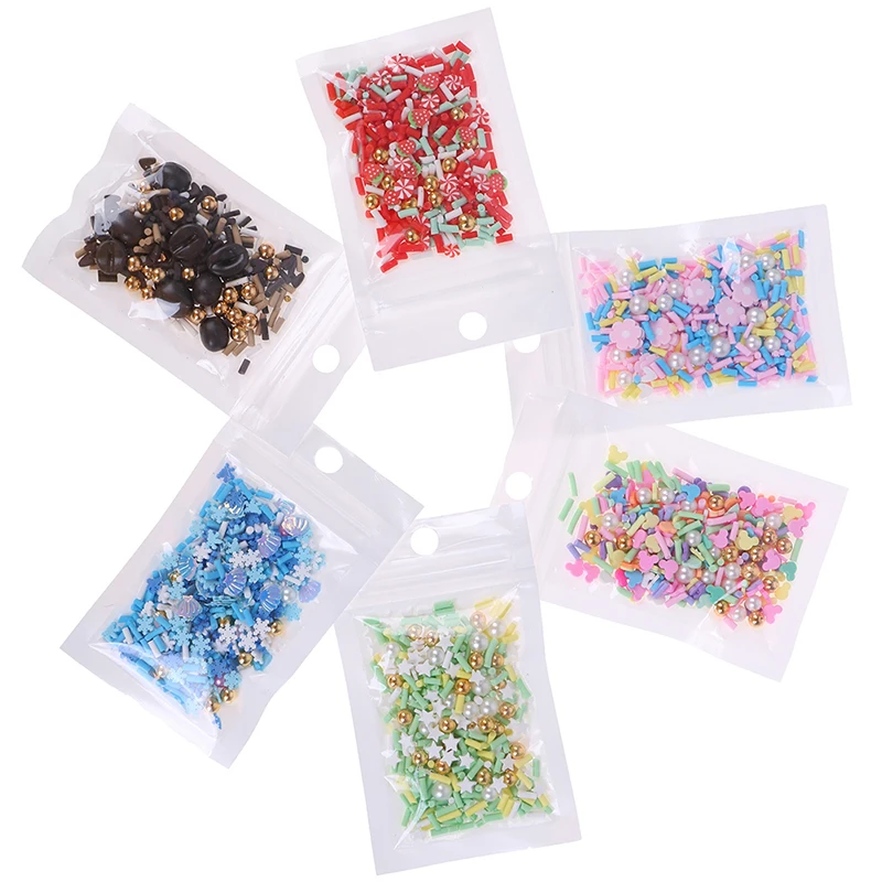 10g для творчества искусственные посыпка клейкие аксессуары глиняный наполнитель