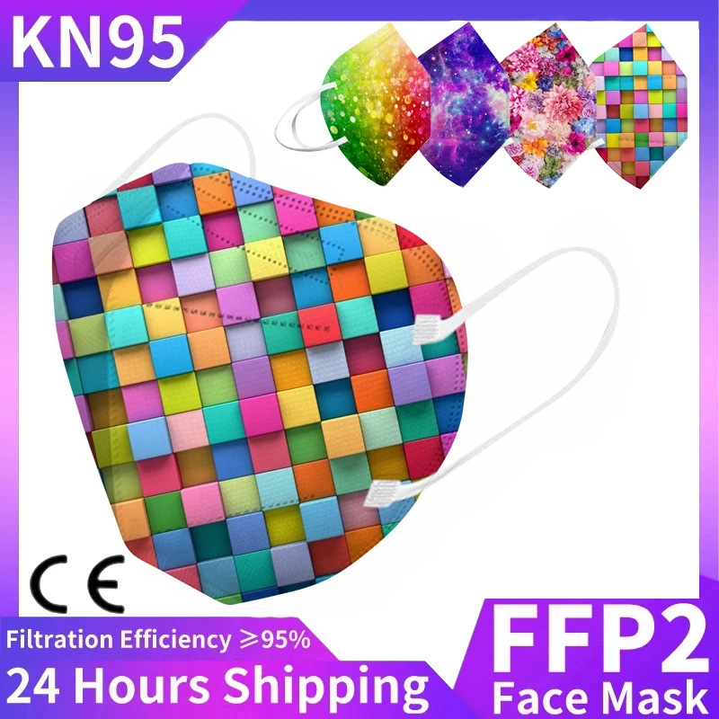 Взрослый kn95 маска n95 ffp2 с узором звездного неба 5 слоев Mascarillas ffp2mask fpp2 Homologada маски