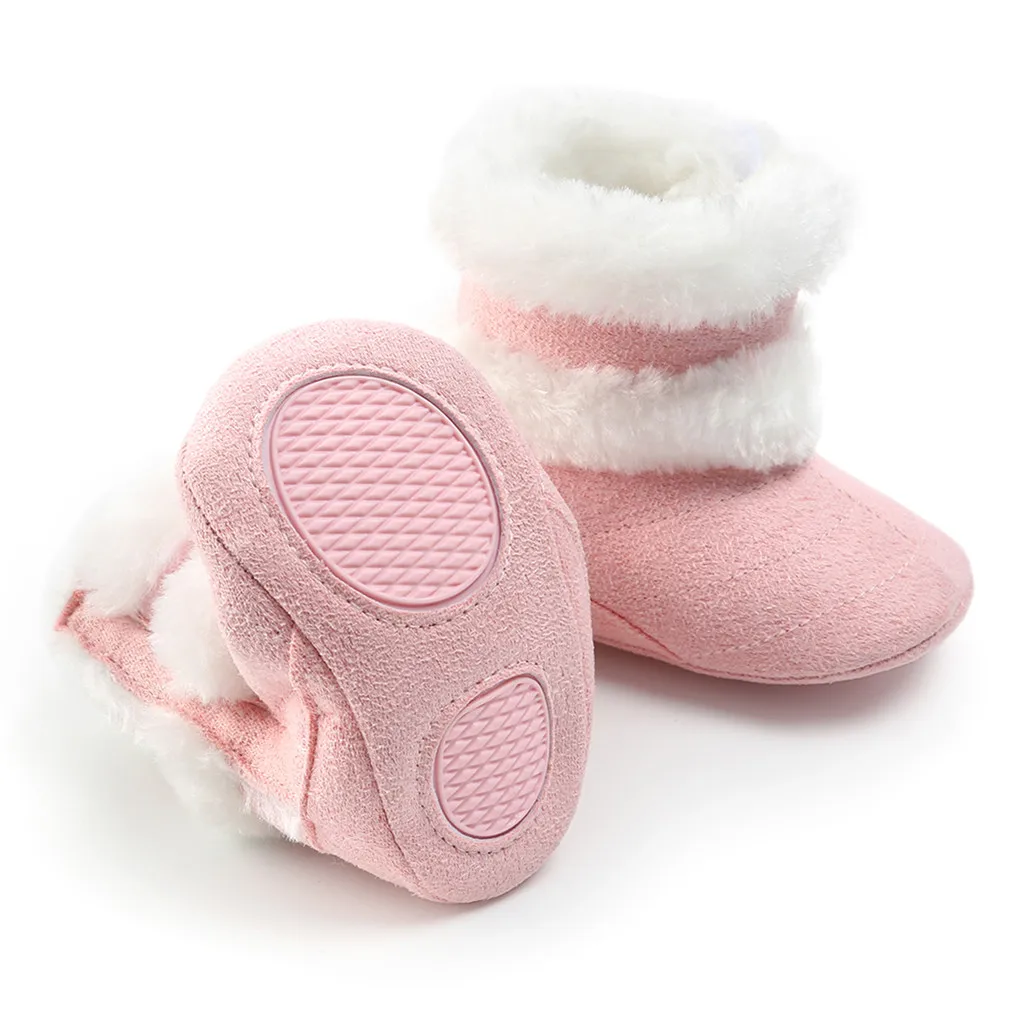 Winter Baby Shoes детская обувь Baby Boots Keep Warm Infant Newborn Baby Girls Boys Outdoor Shoes First Walkers Shoes#0