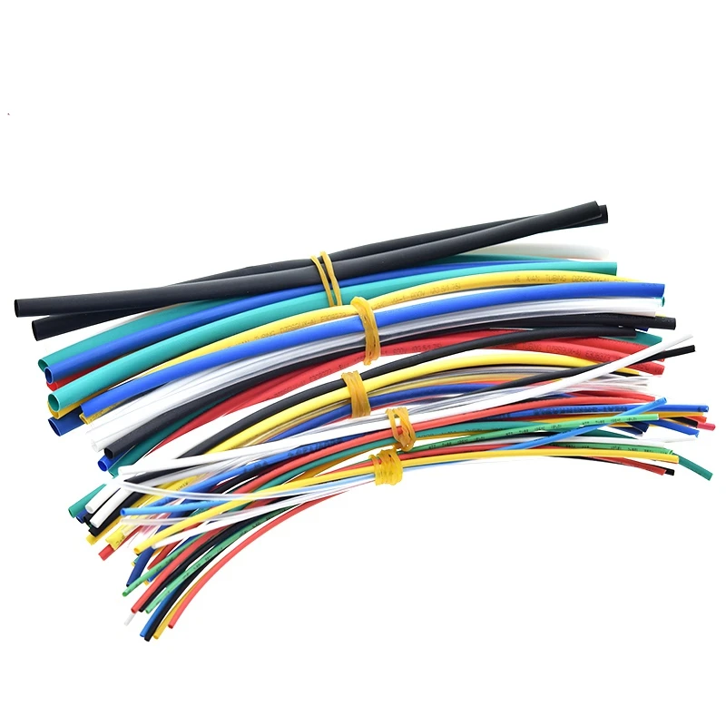 70 шт. термоусадочные полиолефиновые трубки 7 цветов|Изоляционные материалы и