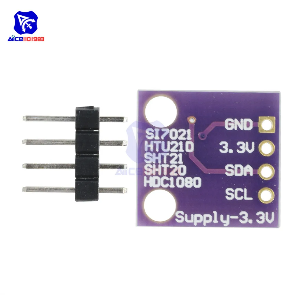 Промышленный датчик температуры и влажности diymore Si7021 высокая точность с