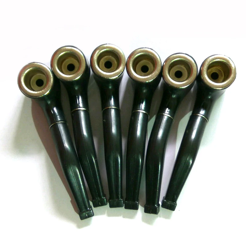 2 шт. трубка черный кальян прочный мини курительная для табака мундштук курения