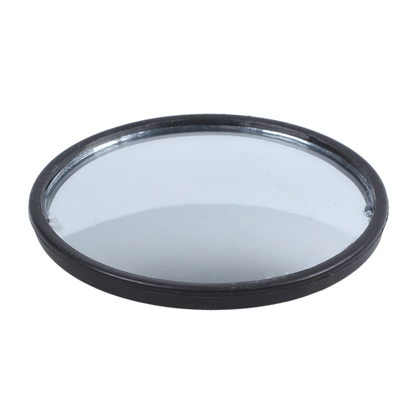 2 &quotDia черная рамка круглое зеркало заднего вида для автомобиля|Зеркала и крышки|
