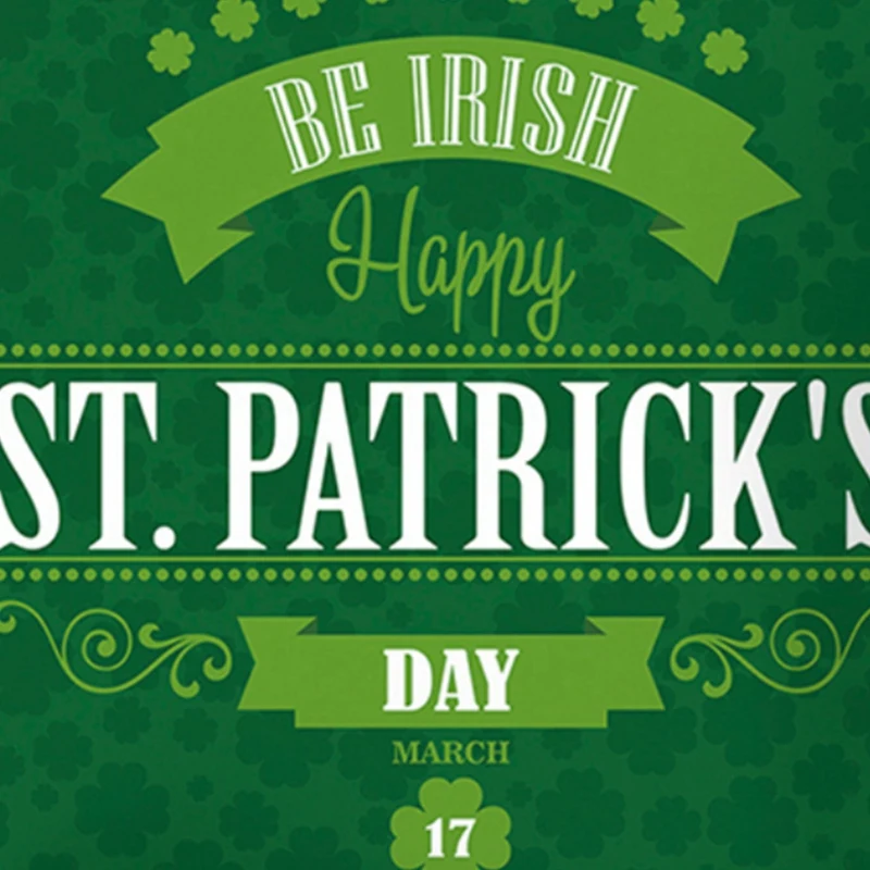 

Patrick's Day Decor for Home Shamrock Clover Pillowcase St.Patricks Day Party Decor Irish Party Supplies Favor Gift