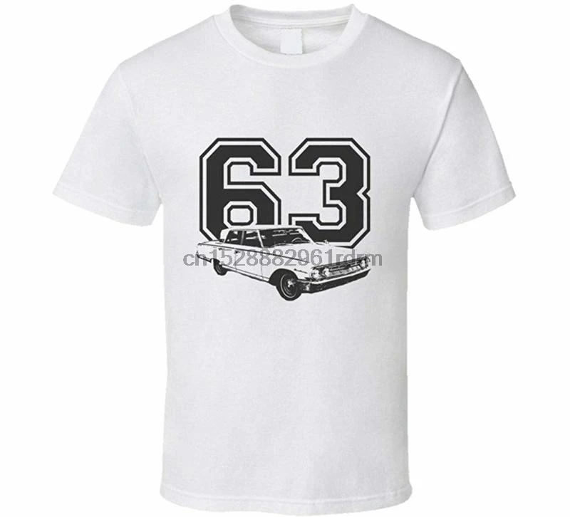 Одежда CarGeekTees.com 1963 Monterey вид сбоку год любитель автомобилей подарок энтузиаст