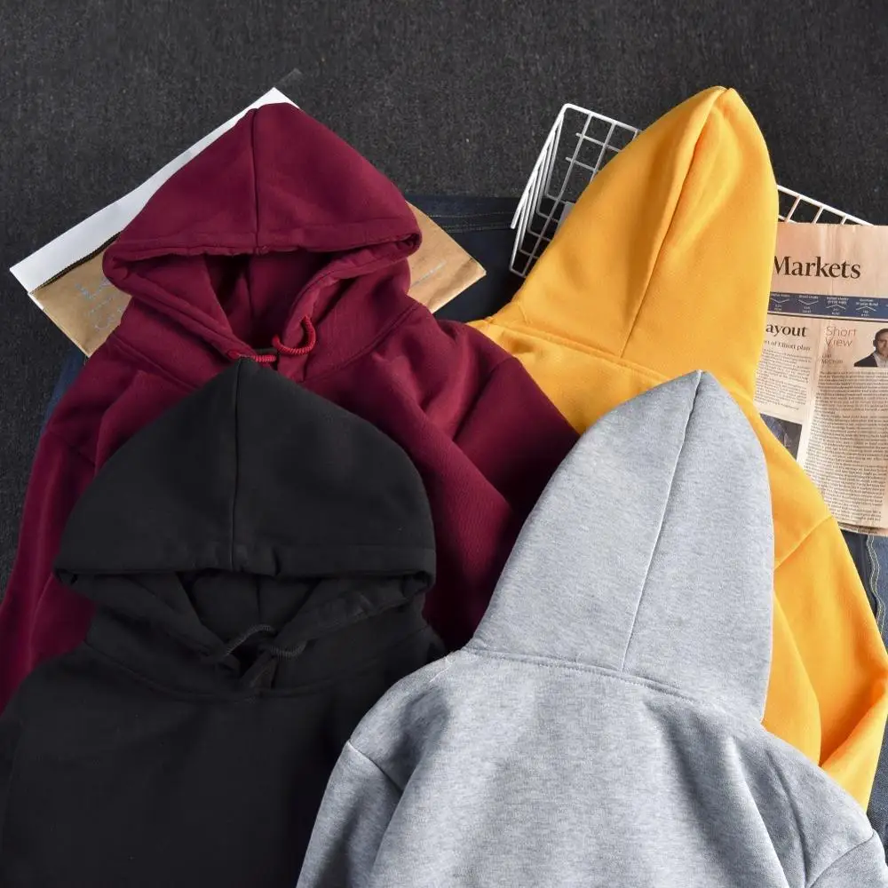 Женская зимняя толстовка с капюшоном в стиле оверсайз|Женские толстовки и