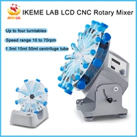 ikeme laboratory blood roller mixer 1 5ml 15ml 50ml centrifuge tube rotating mixer adjustable speed 0 80rpm lab equipment