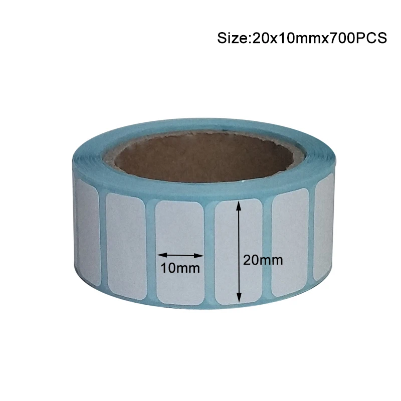 Тепловые самоклеящиеся этикетки Cozelopack 20x10 мм этикетки самоклеящиеся а4 50л 48 5 25 4 70г м2