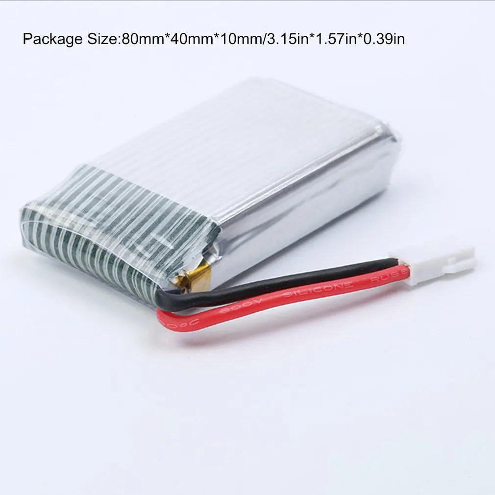 

HJ28 Folding Four-axis Drone Battery 1800MAH Lipo Battery Rechargeable Battery for RC Racing Drone Helicopter Car Boat Accessory