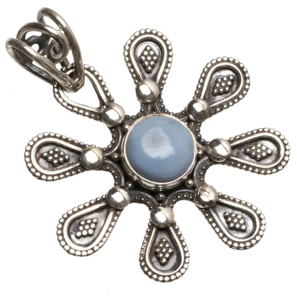 Natural Owhyee Opal Handmade Indian 925 Sterling Silver Pendant 1 1/2&quot T0057 | Украшения и аксессуары