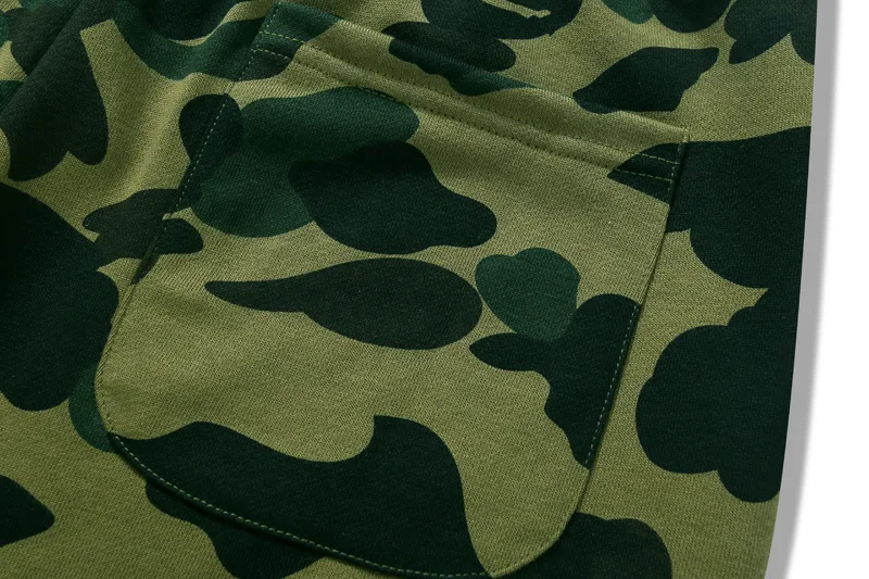 

New Men's Shark Shorts Casual Cartoon Short Pants Camouflage GYM Shark Sweatpants Summer Shorts