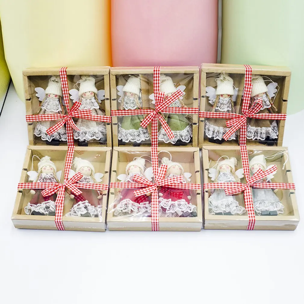 Рождественские украшения тканевые кружевные рождественские ангельские девушки