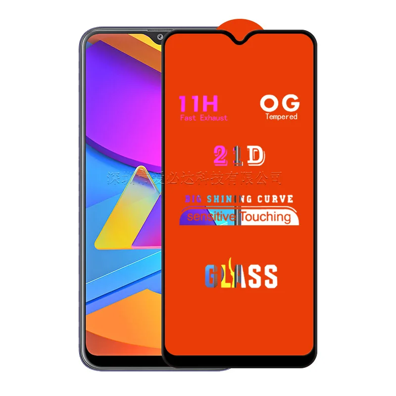 21D полностью изогнутое защитное стекло пленка на экран для Samsung M10s M30s