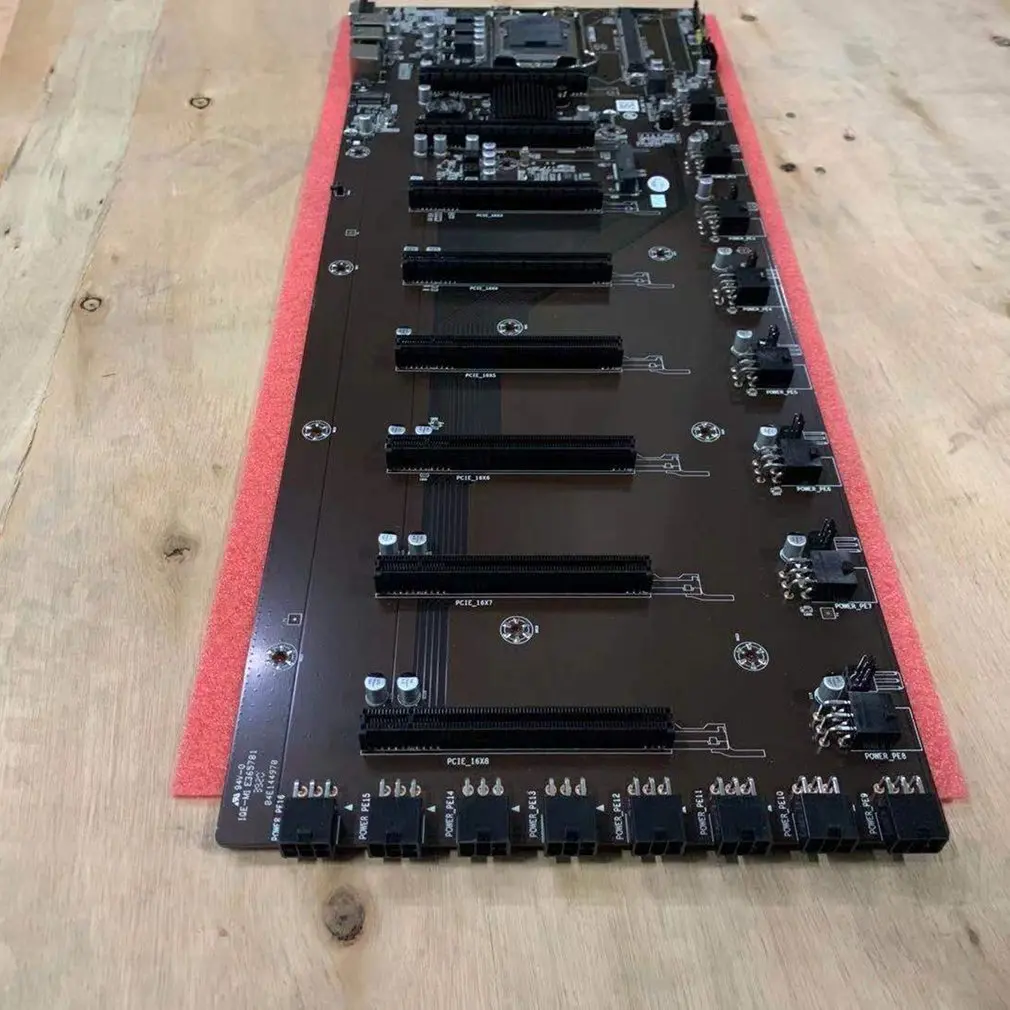 

B85 8-card Straight-in Motherboard Multi-graphics High Performance Motherboard Meticulous Workmanship Motherboard