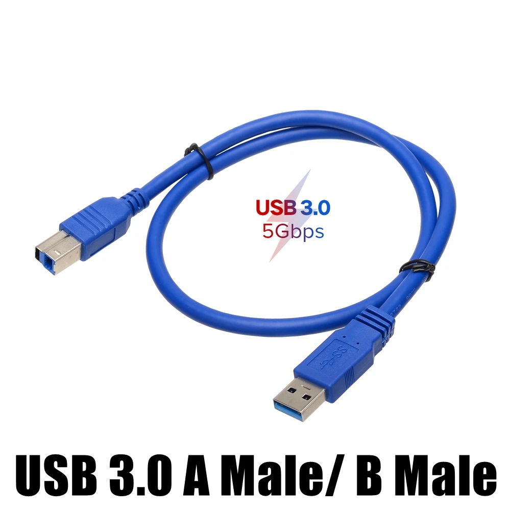 USB кабель для принтера 3 0 тип A штекер к B Штекер принтер DAC 5 м/1 8 м/3 м/5 м |