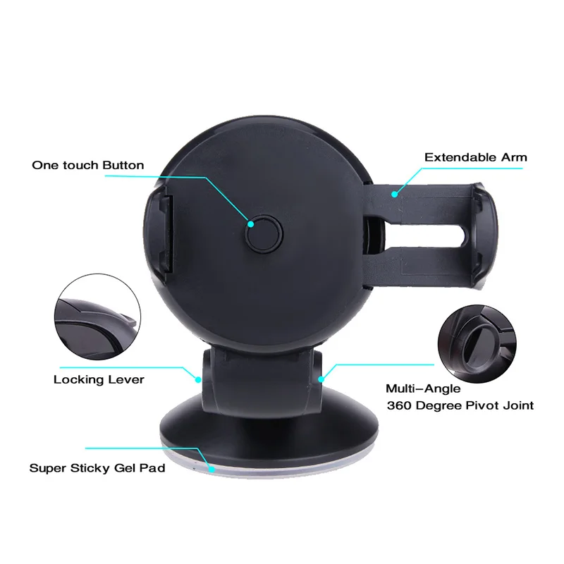 Универсальный автомобильный держатель для телефона на приборную панель Iphone Xiaomi