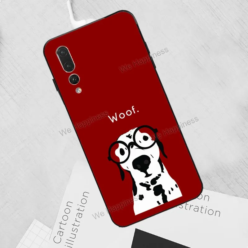 

Dalmatian Dog Case For Huawei P10 P30 Lite P20 P40 Pro Mate 10 20 Lite 30 Pro P Smart 2019 Z Coque
