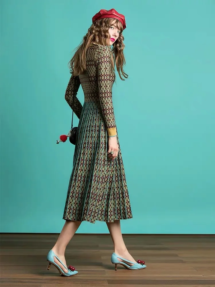 Высокое качество 2021 новых осенью и зимой как у знаменитостей вечерние с круглым