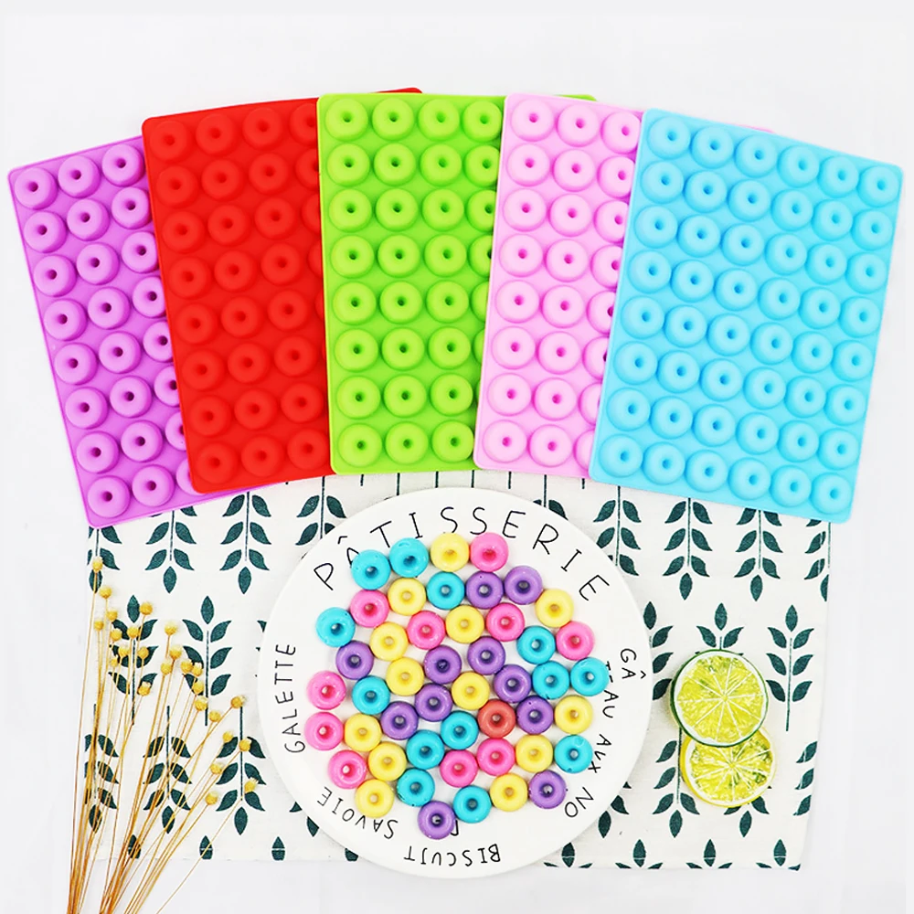 

18/48 Cavity Silicone Mini Donuts Cake Mold Chocolate Biscuit Cake Cupcake Doughnut Mould Home Baking Dessert Kitchen Tools