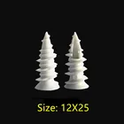 Нейлоновая затычка для гипсокартона 12x25, анкерсамосверлильный якорь для гипсокартона 100 шт.кор.