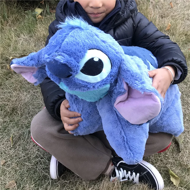 Juguete de peluche de Lilo & Stitch para beb&eacute;, almohada especial de dibujos animados, 1 unidad, 50cm, regalo de cumplea&ntilde;os-4