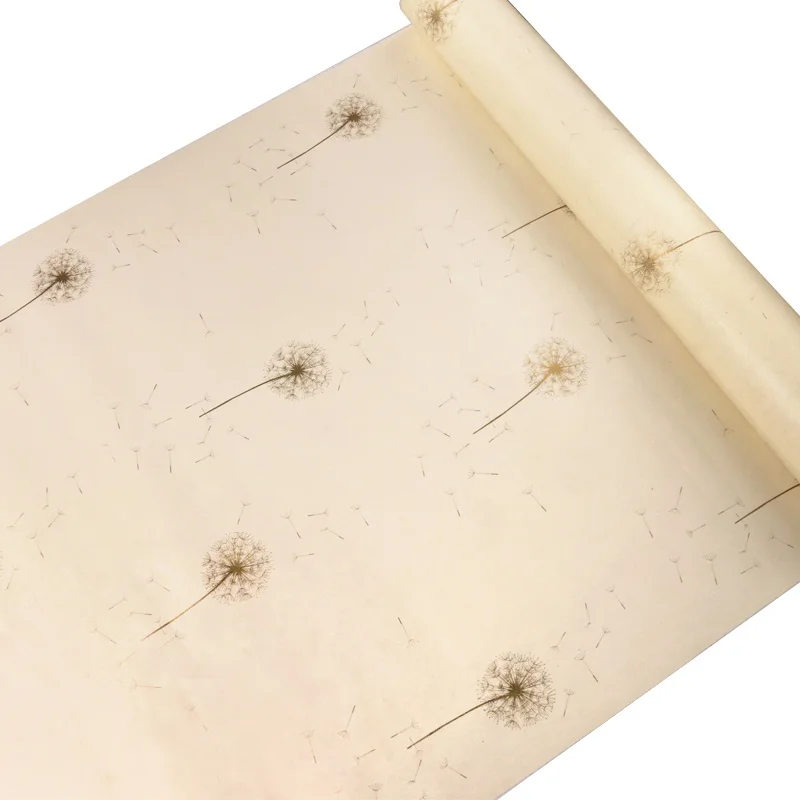 10 м роскошный цветок 3D стены кожуры естественное поле ПВХ водонепроницаемый