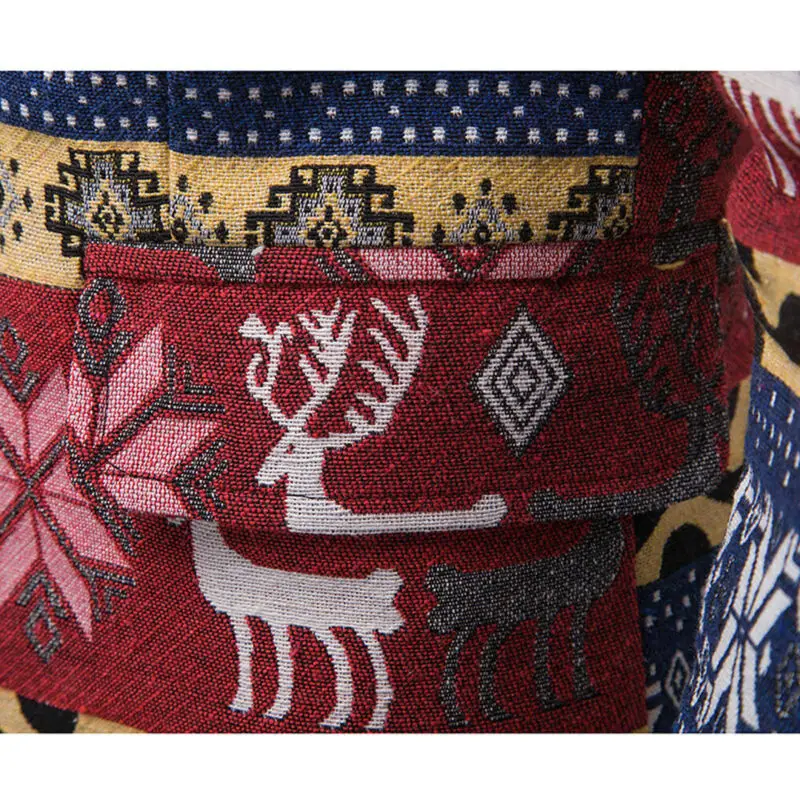 2019 модный тренд Рождественский Мужской приталенный стильный Повседневный