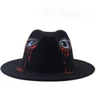 Женскаямужская фетровая шляпа-федора, шерстяная фетровая шляпа с широкими полями, ручной работы, Осень-зима 2021