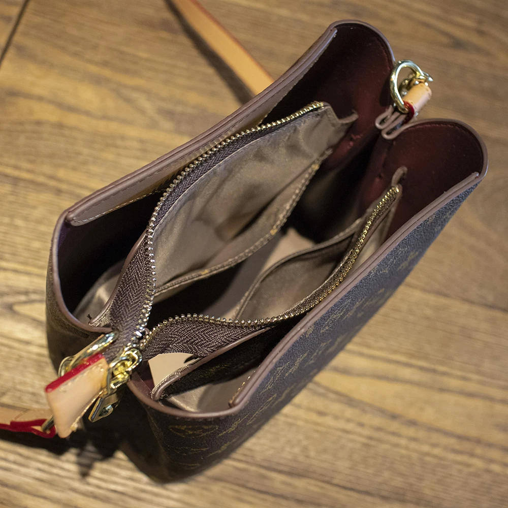 

Bag For Women 2021 Luxury Brand Designer Crossbody Sling Chain Shoulder Strap Messenger Mahjong Vintage Fashion Leather Handbags