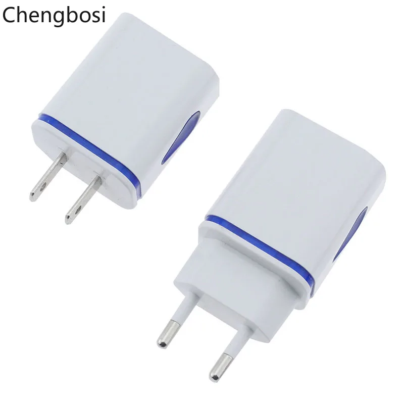 5V 2A зарядное устройство для мобильного телефона USB адаптер питания ЕС США вилка