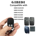 Пульт дистанционного управления GIBIDI для дверей гаража, репликатор бренда, номер модели AU1600 Domino AU01590 AU1810, код клонирования автомобильного ключа