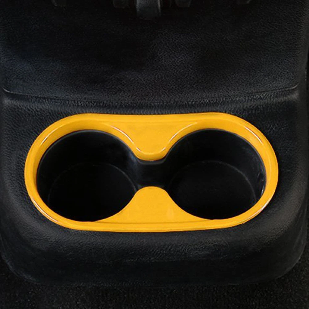 18 шт. полный комплект желтых декоративных накладок на дверную ручку для Jeep Wrangler Jk