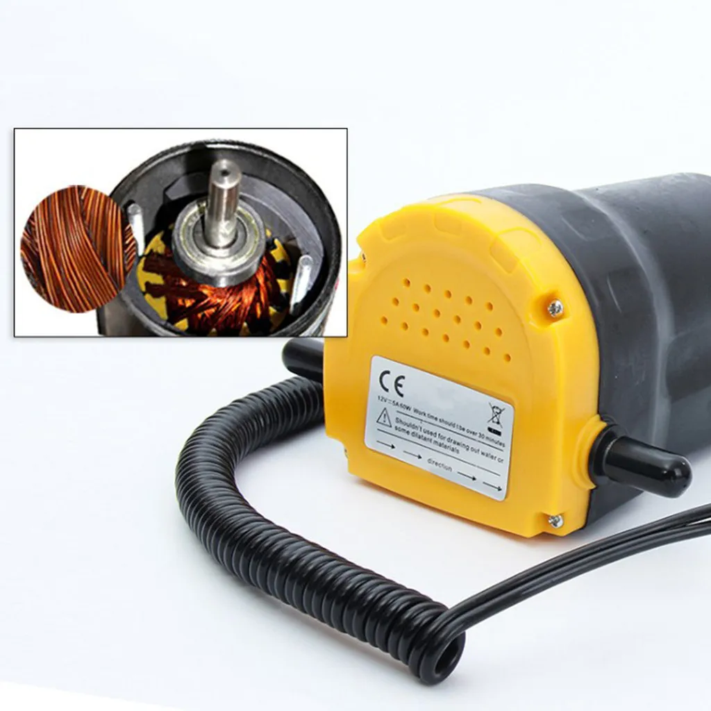 Новый Электрический масляный насос 12 В экстрактор масла вакуумный для
