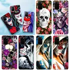 Catrinas и Череп Мягкий чехол для телефона Samsung Galaxy Note 10 20 S21 Ultra S21 5G S20 FE S10 Lite S10E S9 Plus S8 силиконовый чехол