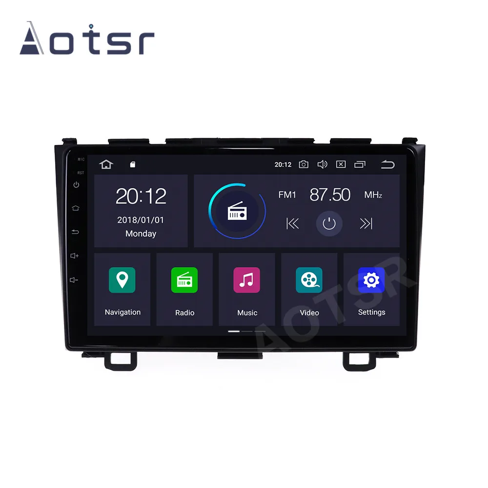 

Aotsr 6GB 128GB Car Multimedia Radio Player For Honda CRV 2006 - 2012 Android GPS Navigation DVD Player Head Unit PX6 Screen