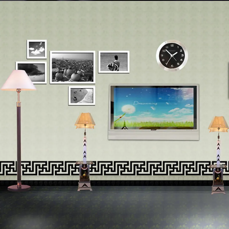 Домашнее искусственное украшение для стен салона дома талия ванной акриловые