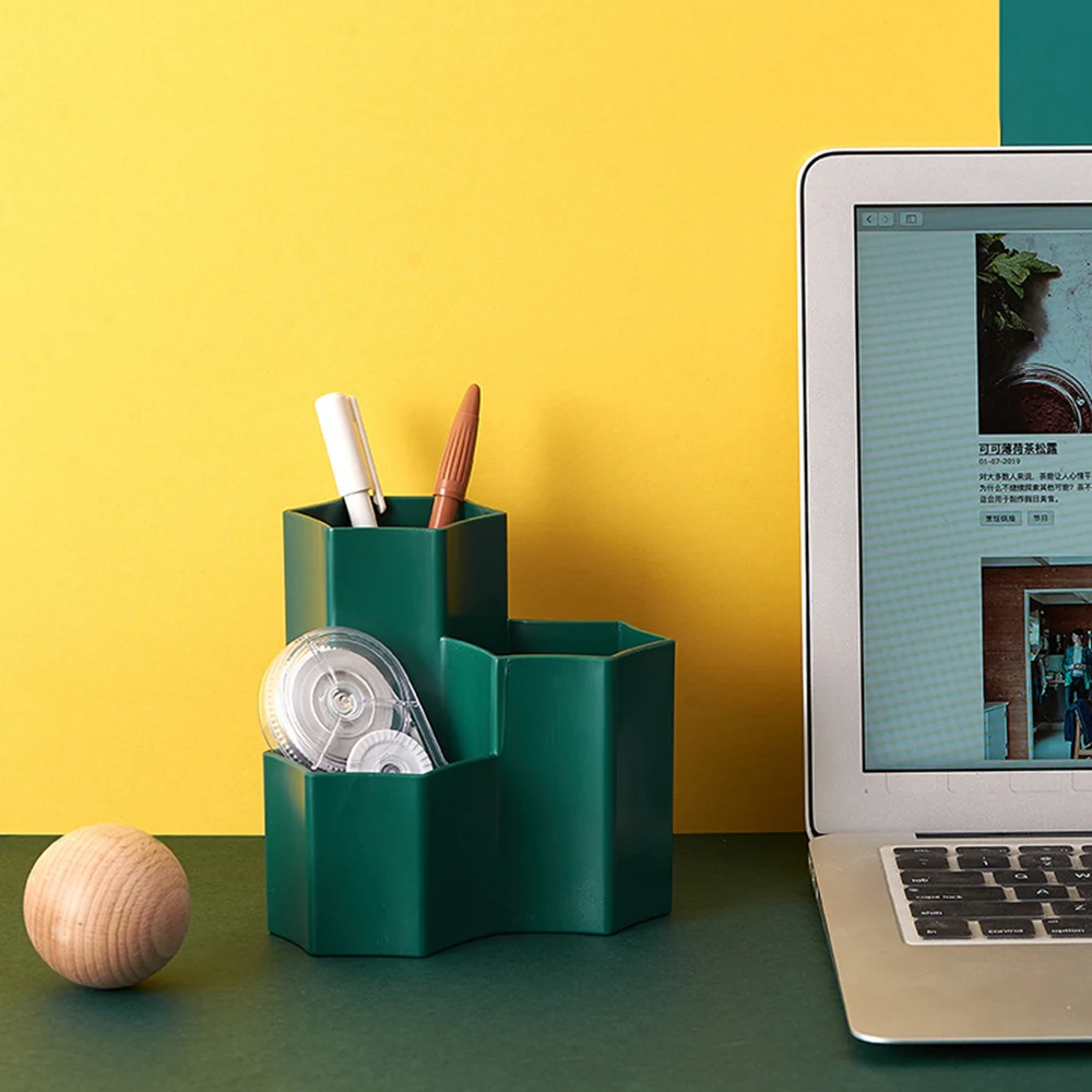 Чехол для макияжа простой стильный прочный держатель кистей ведро карандаш