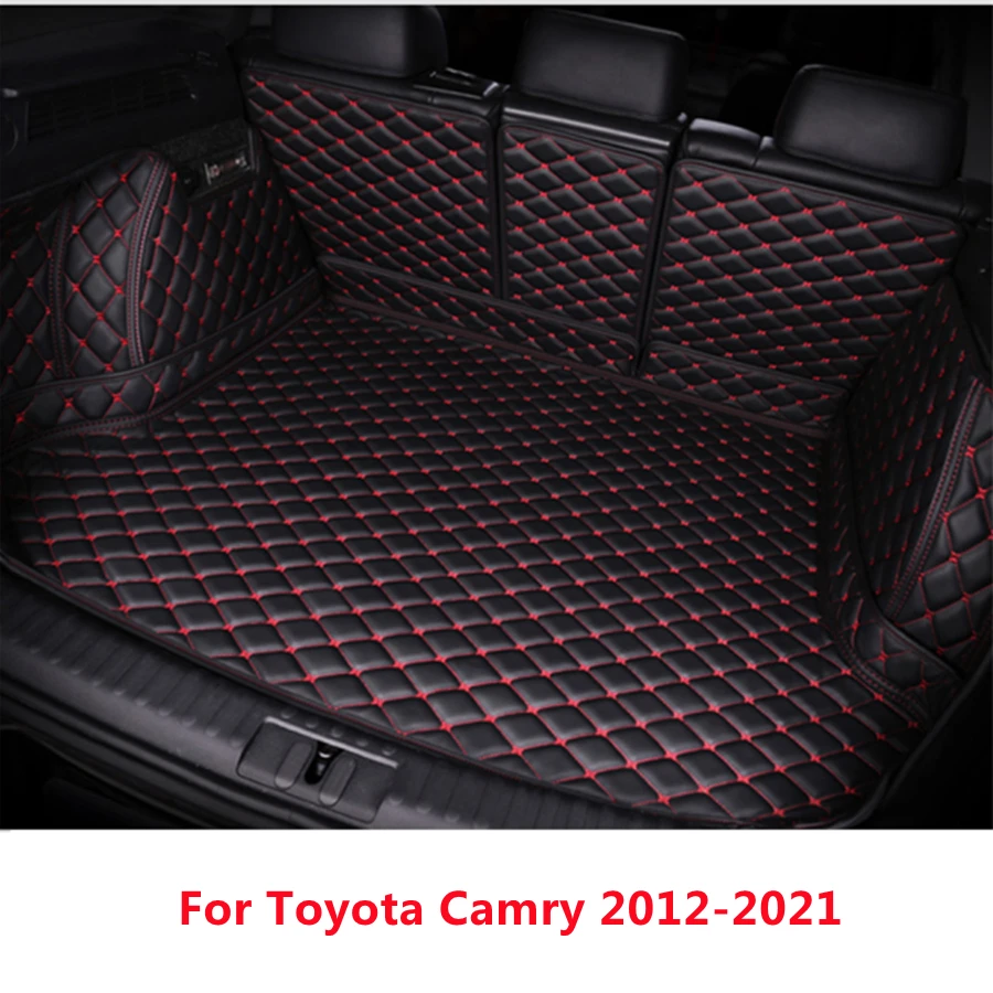 

Full Set Waterproof Car Trunk Mat For Toyota Camry (2012-2021) AUTO Parts Tail Boot Tray Liner Custom Fit Cargo Rear Pad Cover