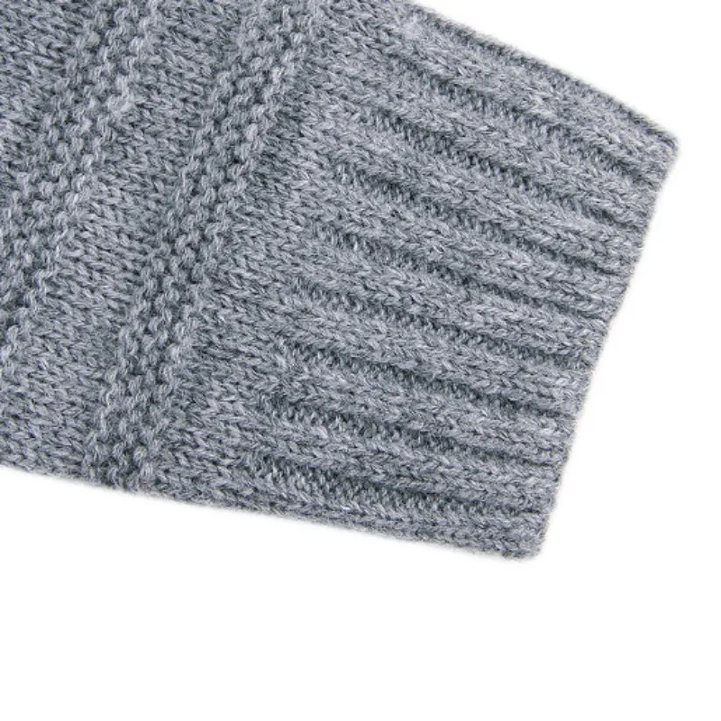 

2021 Knitted Rabbit tail Patchwork Romper Newborn Infant Baby Boy Girl Weave Long Sleeve Rompers Jumpsuit Outfits Clothes