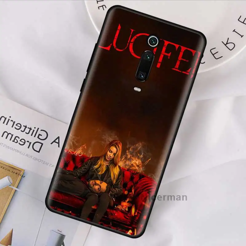 

TV Degenerate Angel Lucifer Case for Xiaomi Redmi Note 9S 8 8T 9 Prime India K20 Pro 9A 9C 7 8A 7A Soft Silicone Phone Cover