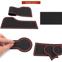door groove mat anti slip rubber cup cushion for vw volkswage touran mk1 20152003 accessories mat for phone 2004 2005 2006 2007