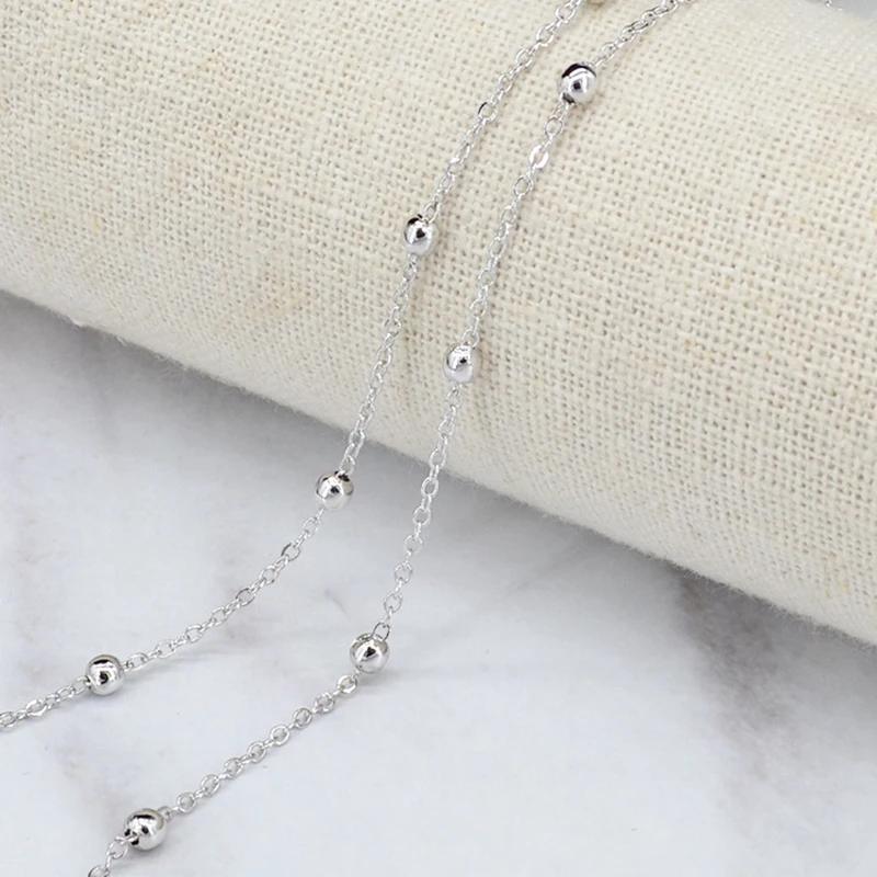 Ажурная цепочка с листьями отличная производительность защита от ржавчины для