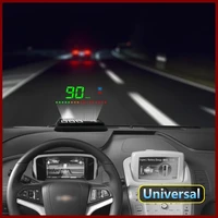 compatible with all car speed projector gps digital car speedometer a2 electronics head up display auto hud windshield projector